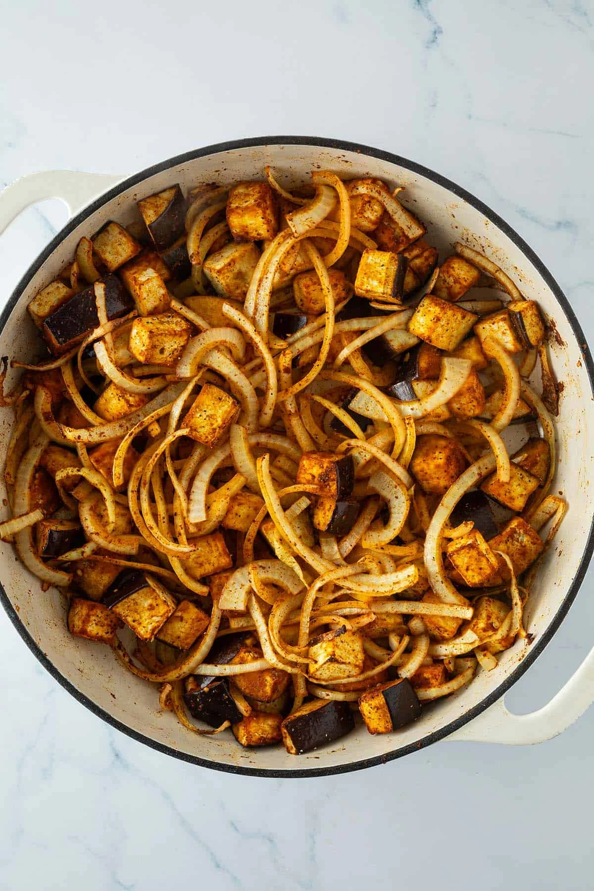 Vegan Oven-Baked Eggplant Curry