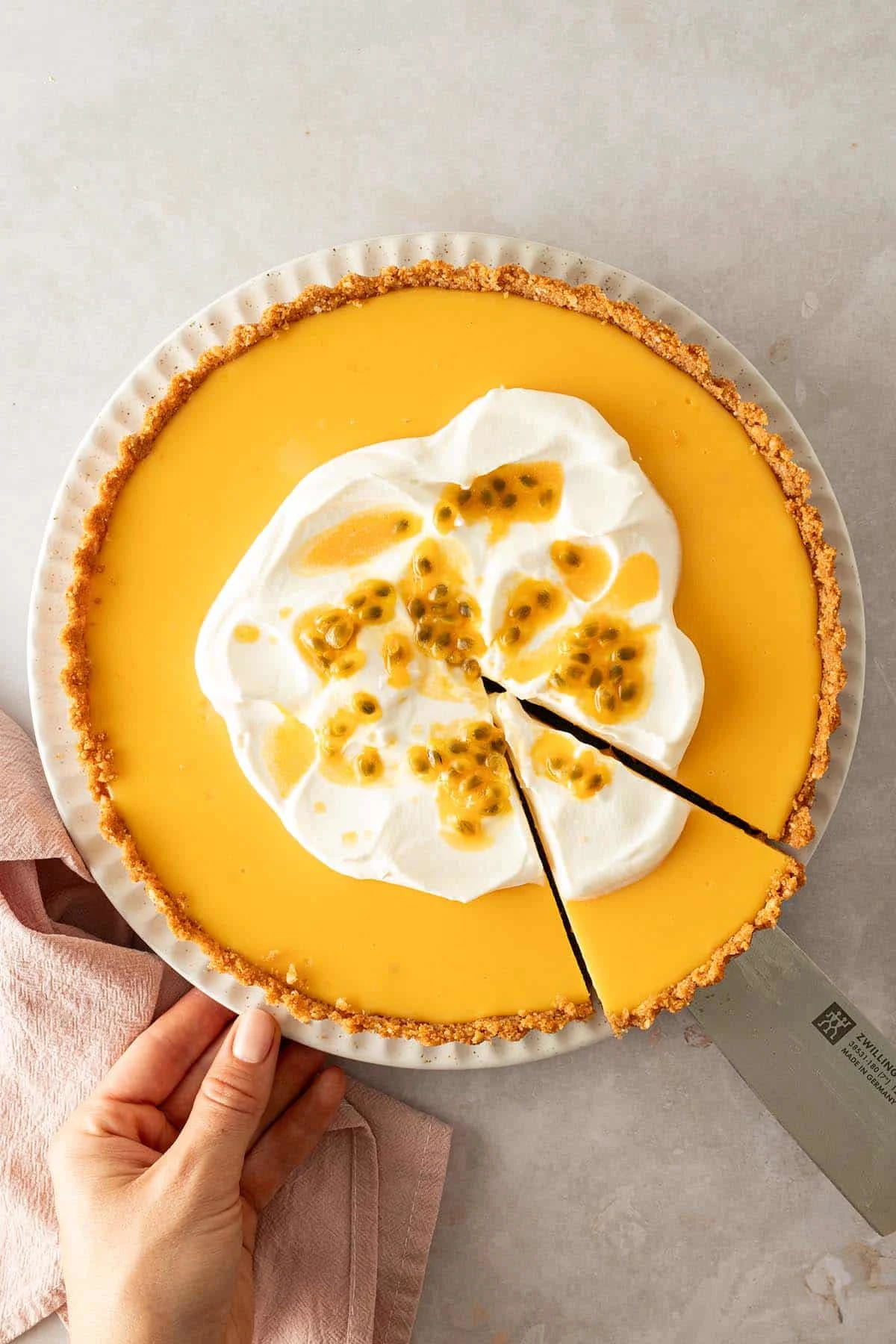 Passion Fruit Tart