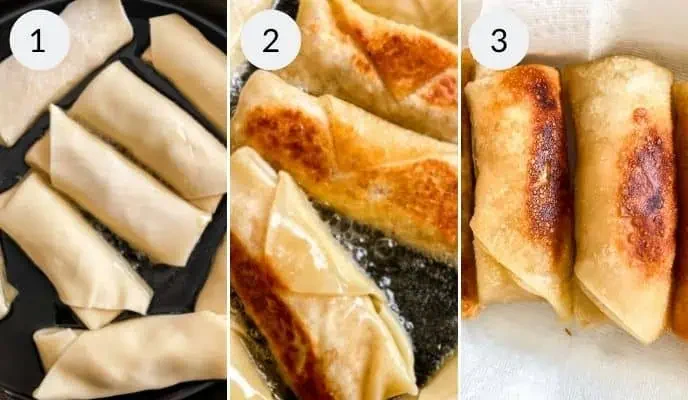 Buffalo Chicken Egg Rolls