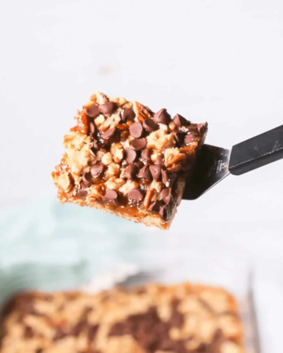 Caramel Chocolate Oatmeal Bars