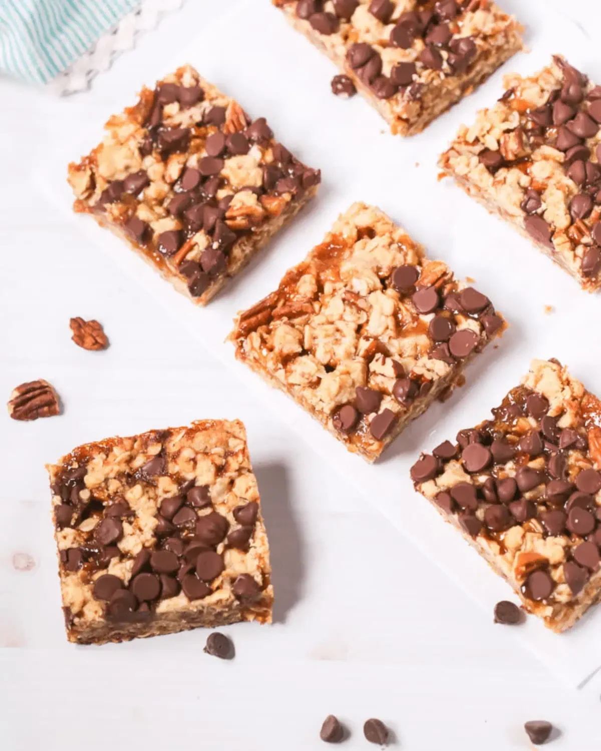 Caramel Chocolate Oatmeal Bars