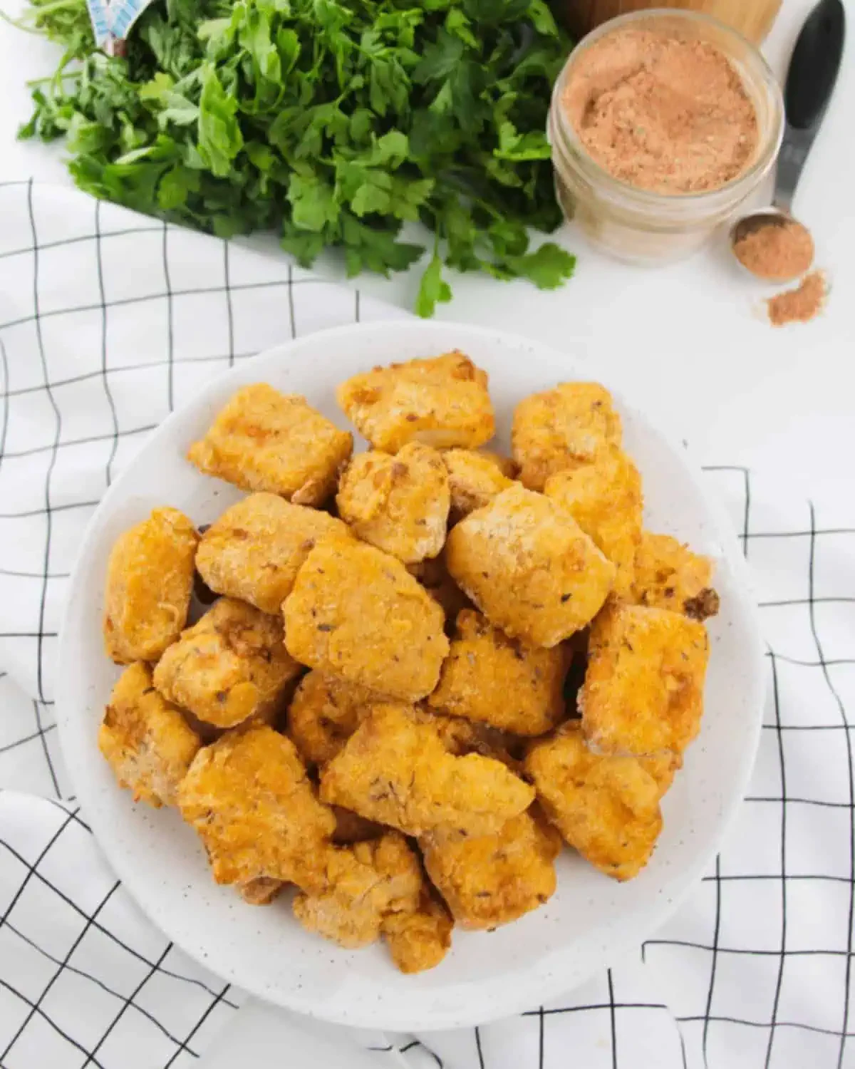Air Fryer Catfish Nuggets