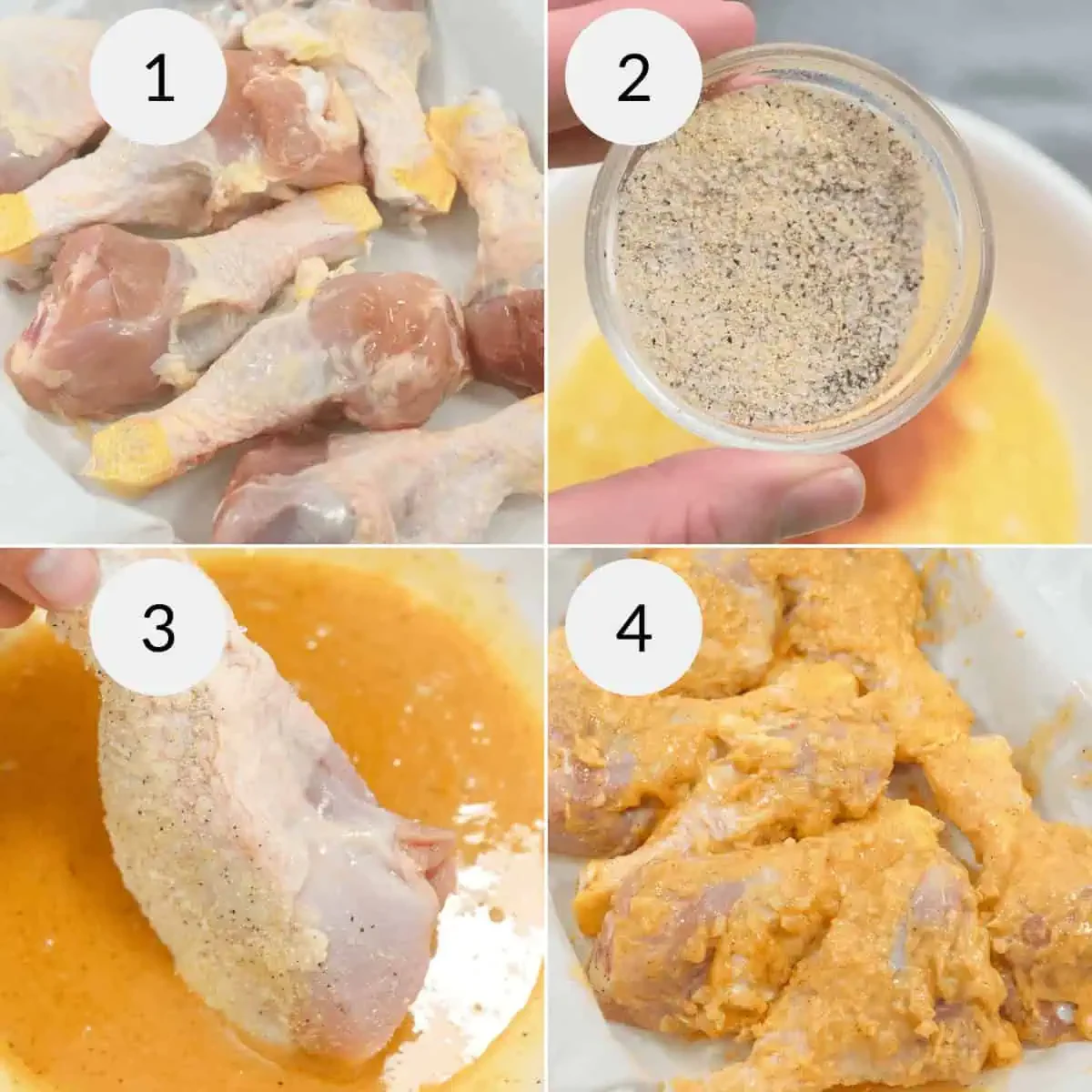 Spicy Roasted Chicken Legs