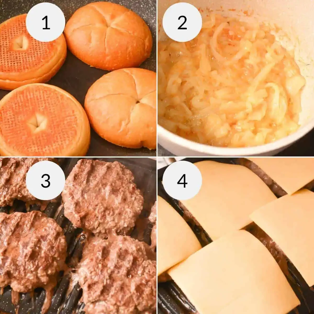 Caramelized Onion Burger