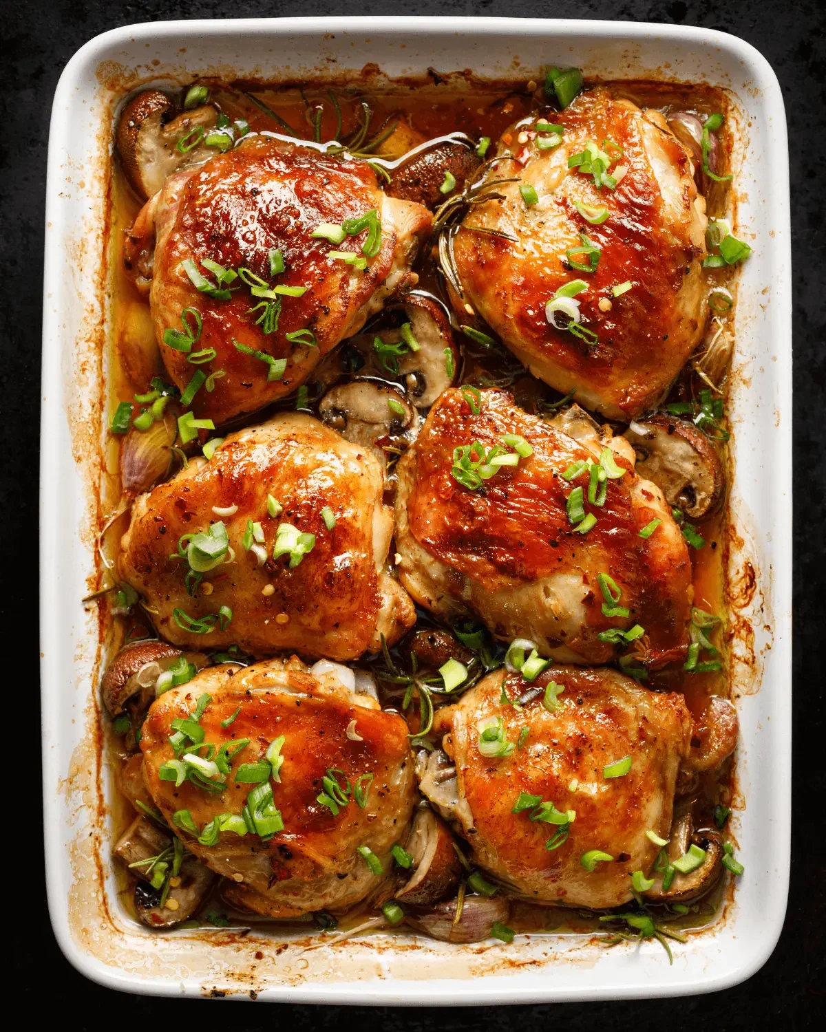 Honey Garlic Chicken Thighs