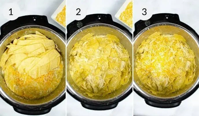 Instant Pot Chicken Enchiladas