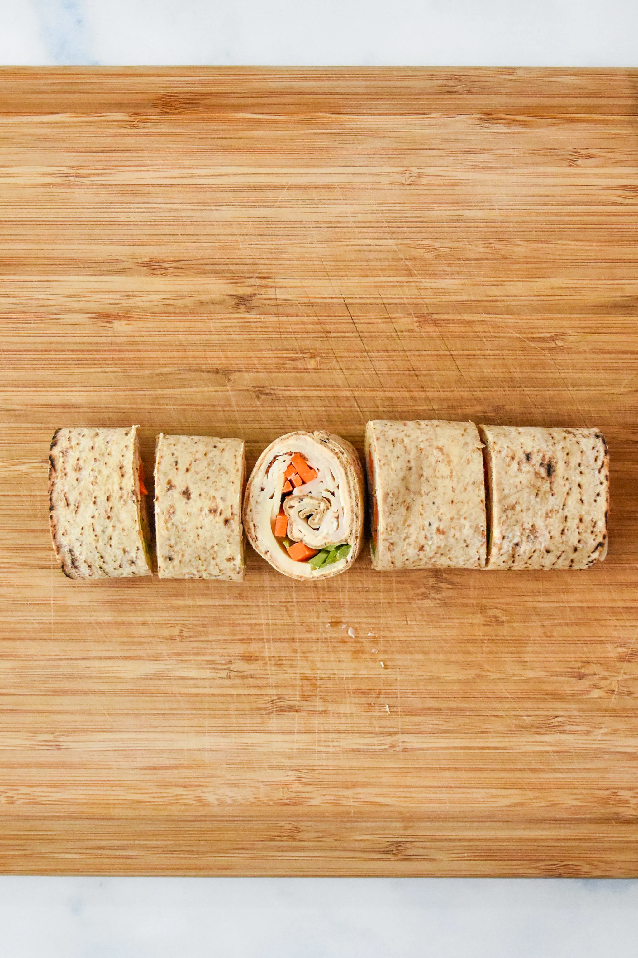 Buffalo Chicken Pinwheels Meal Prep