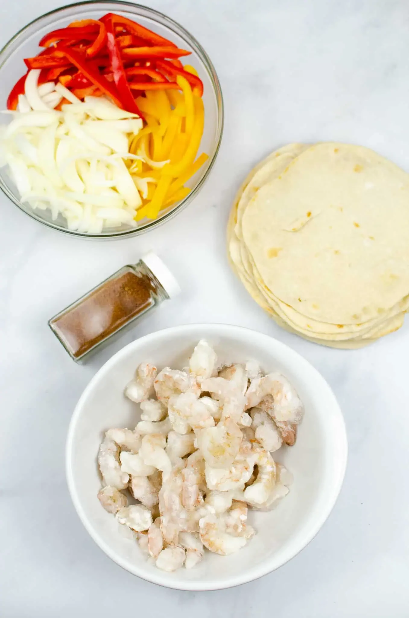 Shrimp Baking Sheet Fajitas