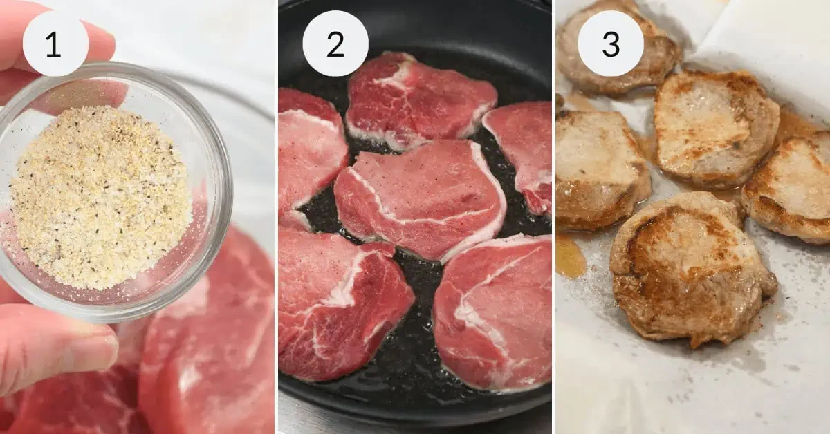 Pork Chops with Mushroom Gravy