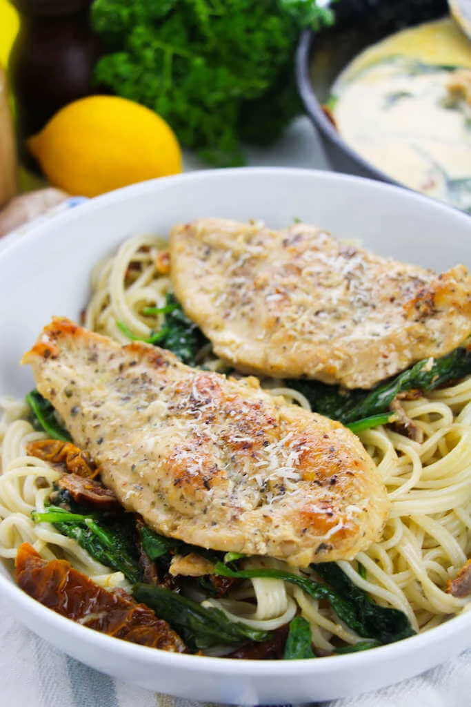 Creamy Tuscan Chicken Pasta