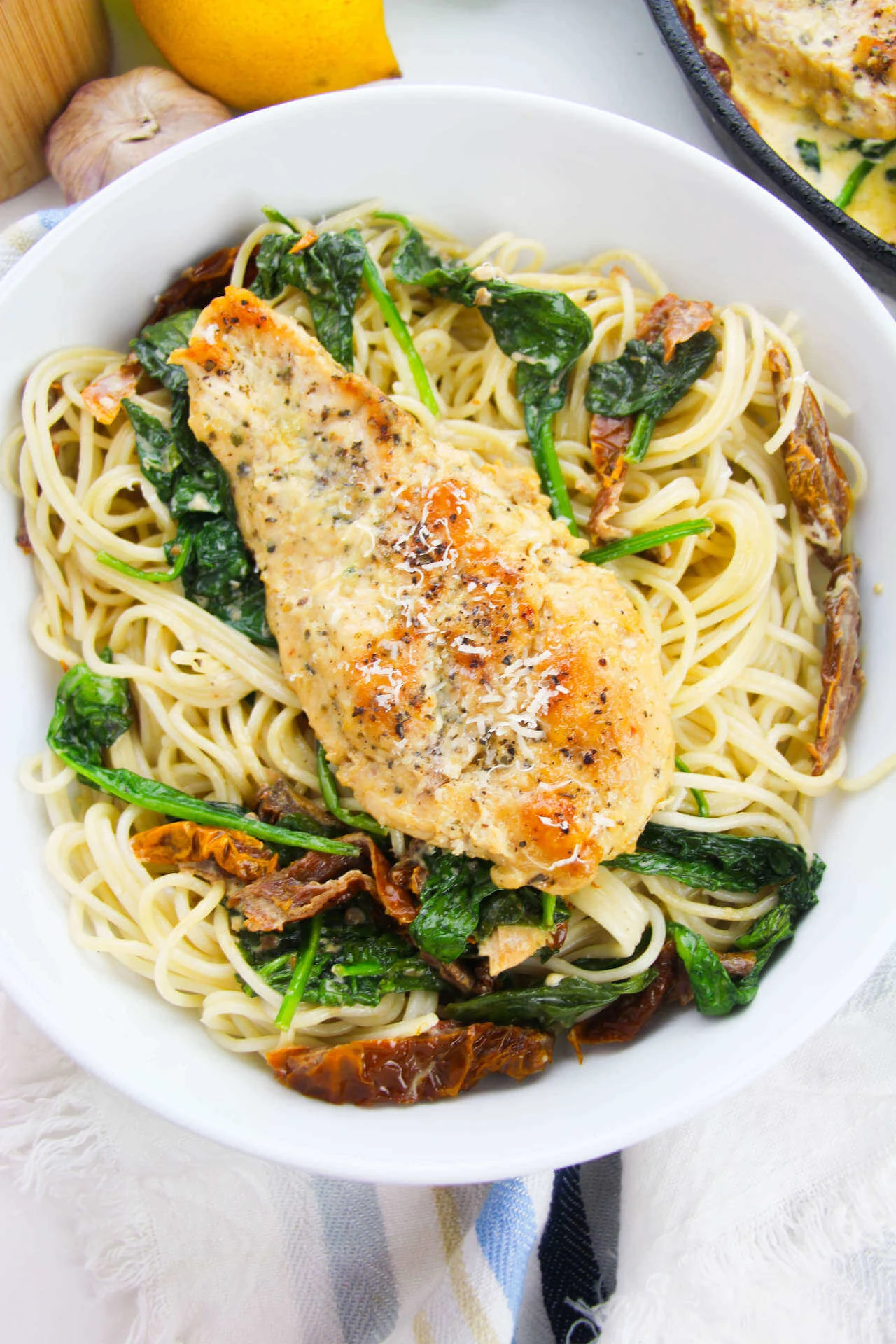 Creamy Tuscan Chicken Pasta