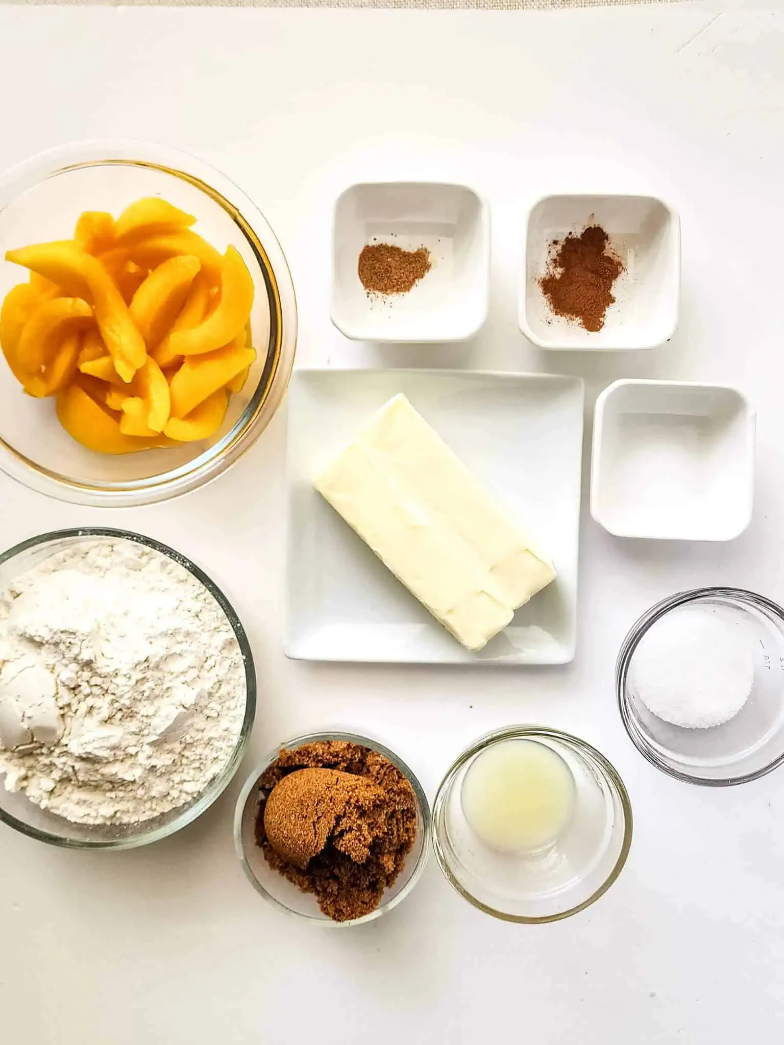 Peach Bars with Crumb Topping