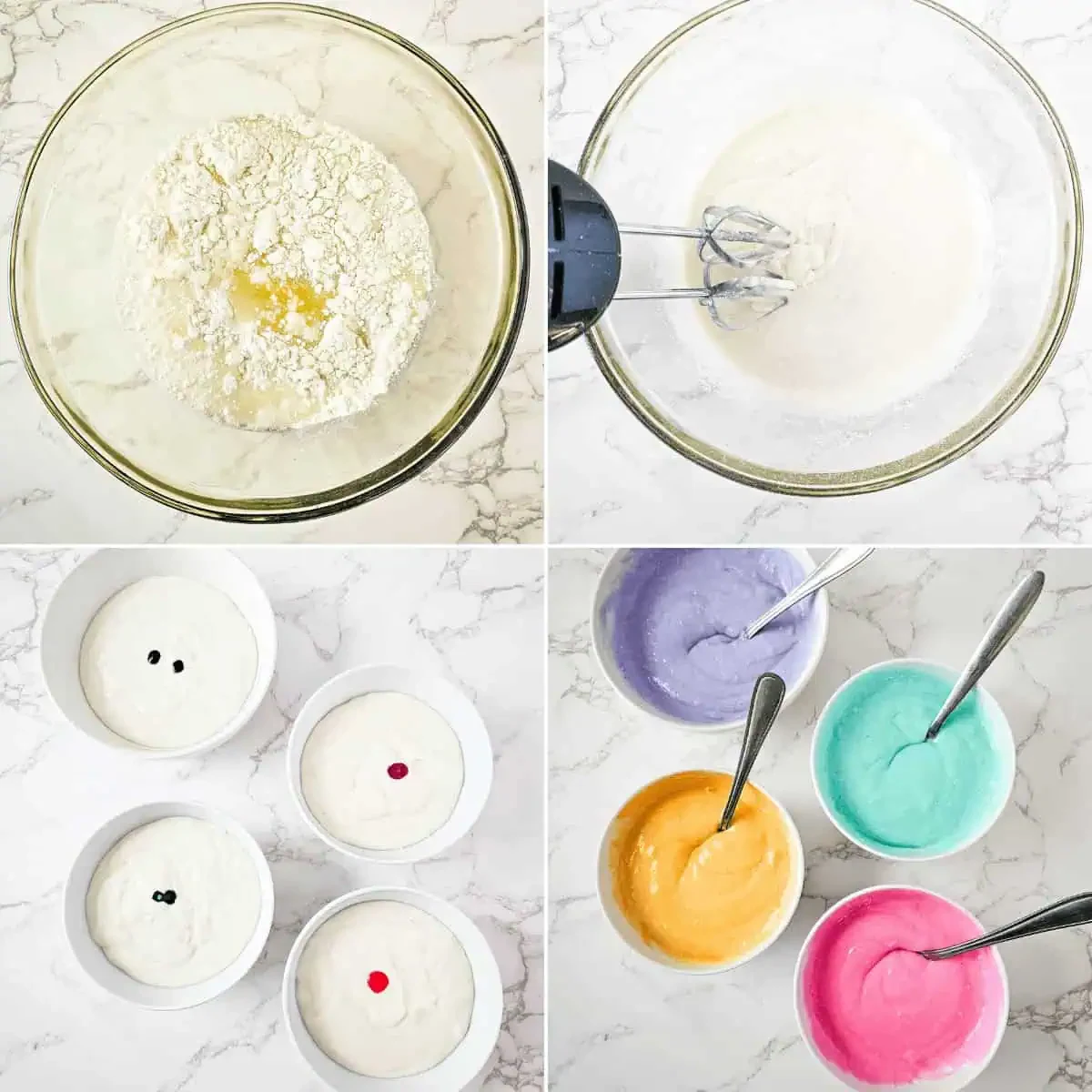 Rainbow Pudding Poke Cake