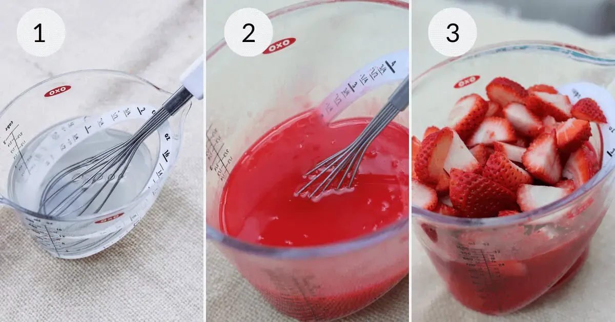 Strawberry Jello Pie