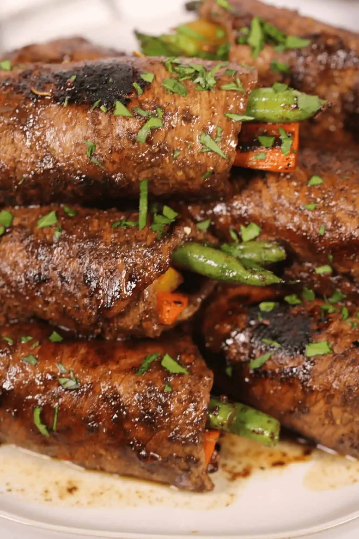 Balsamic Steak Roll Ups