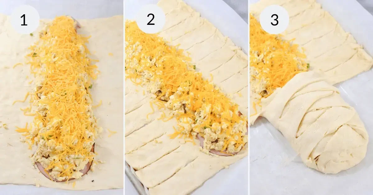 Breakfast Stuffed Bread