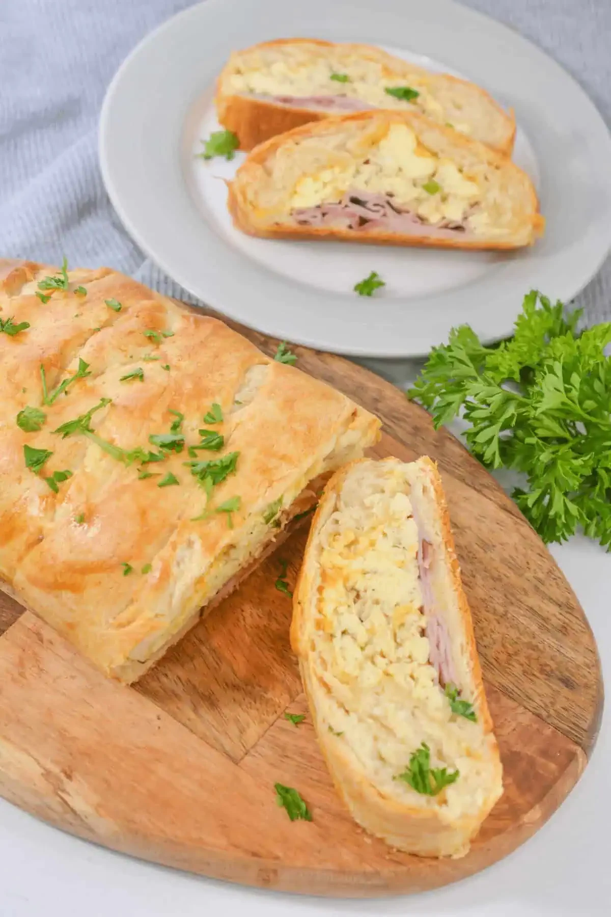 Breakfast Stuffed Bread