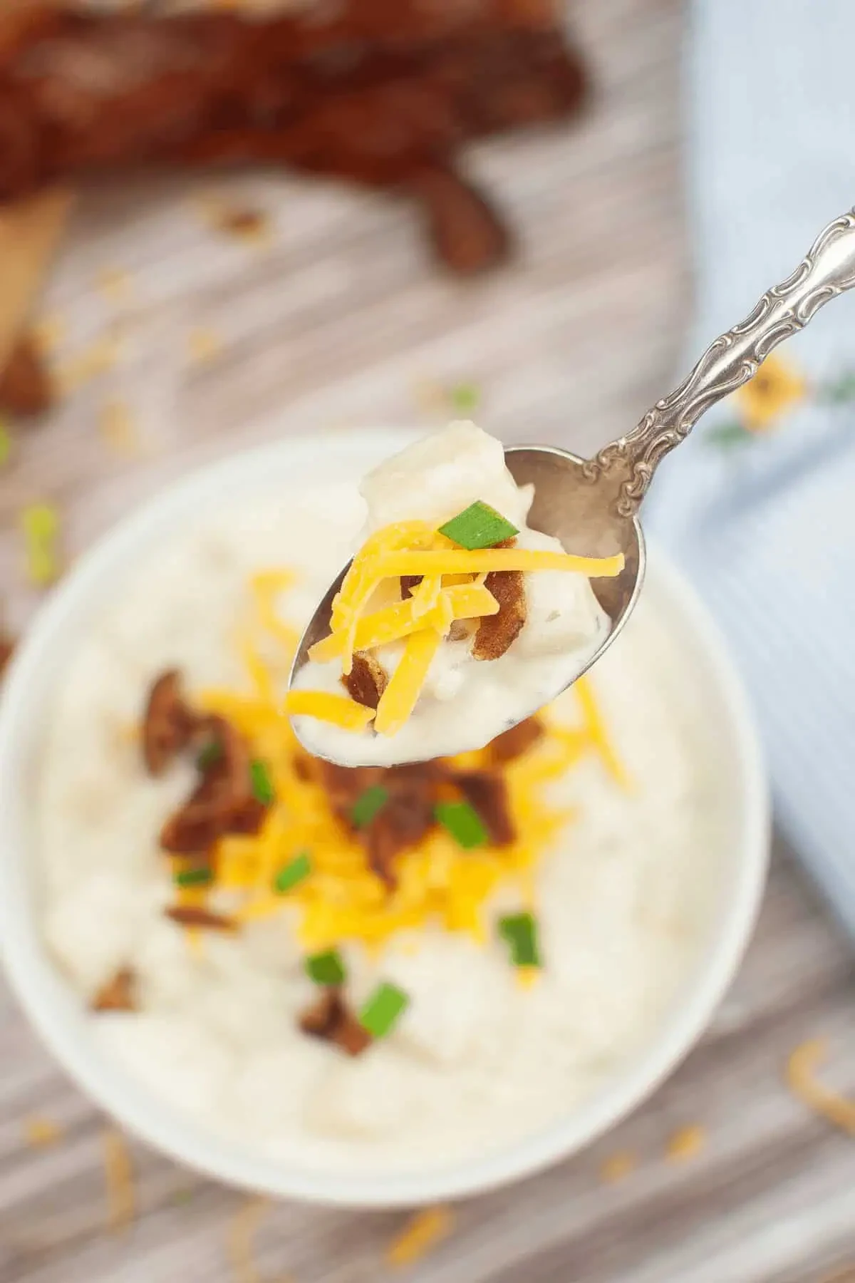 Easy Crock Pot Potato Soup