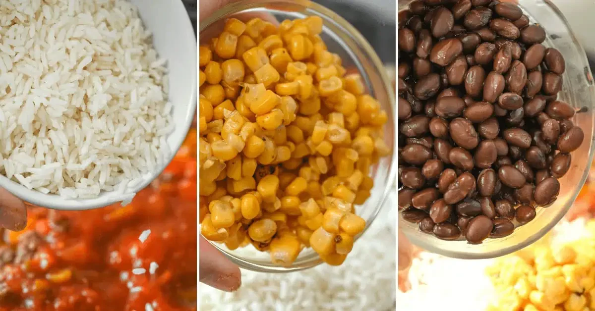 Mexican Beef and Rice Skillet