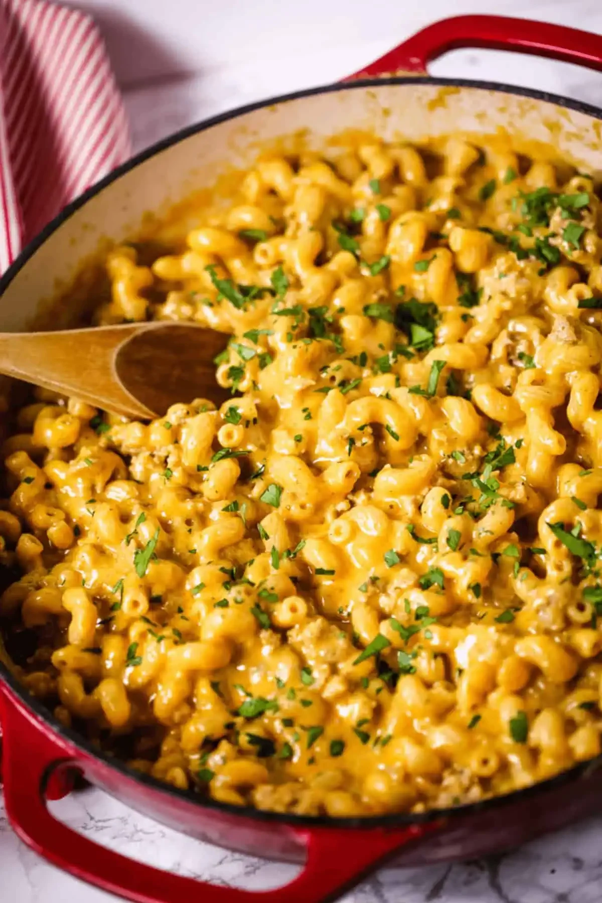 Veal Cheeseburger Macaroni