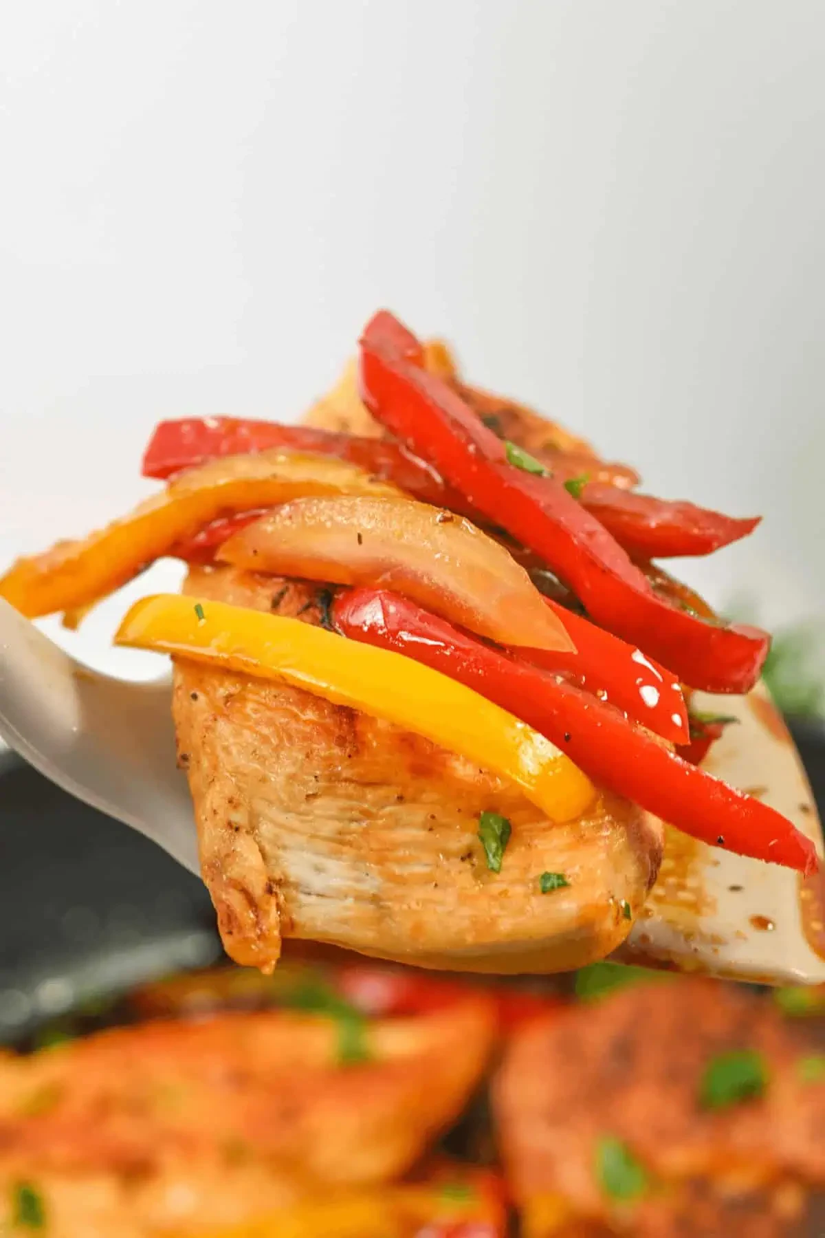 Balsamic Chicken and Peppers