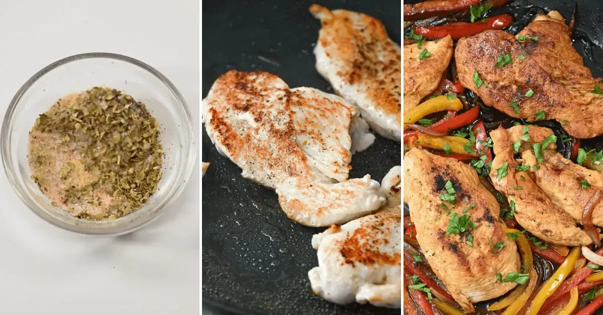 Balsamic Chicken and Peppers