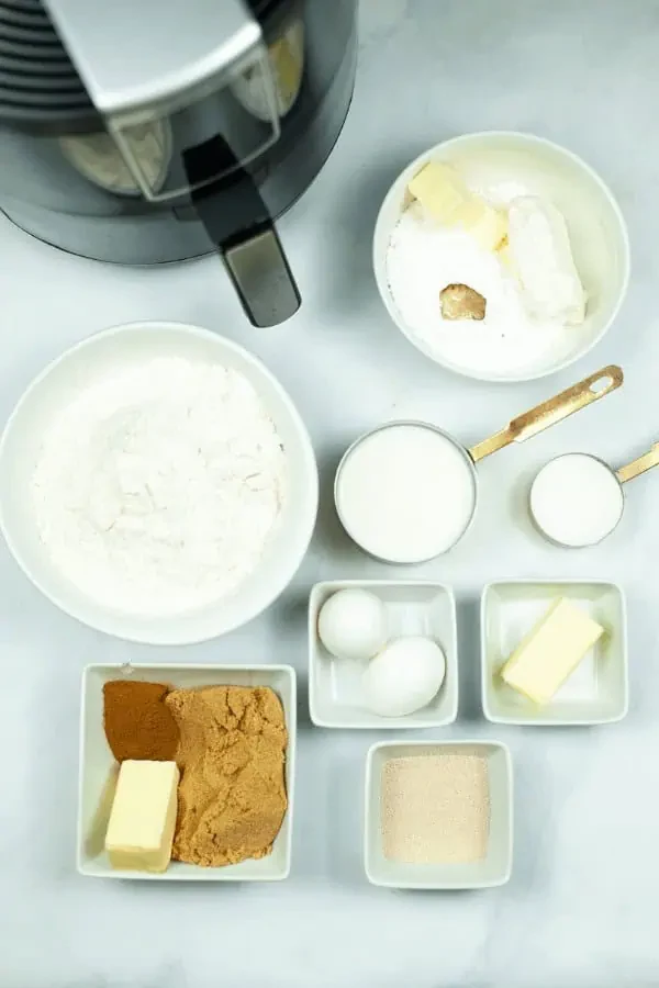 Air Fryer Cinnamon Rolls