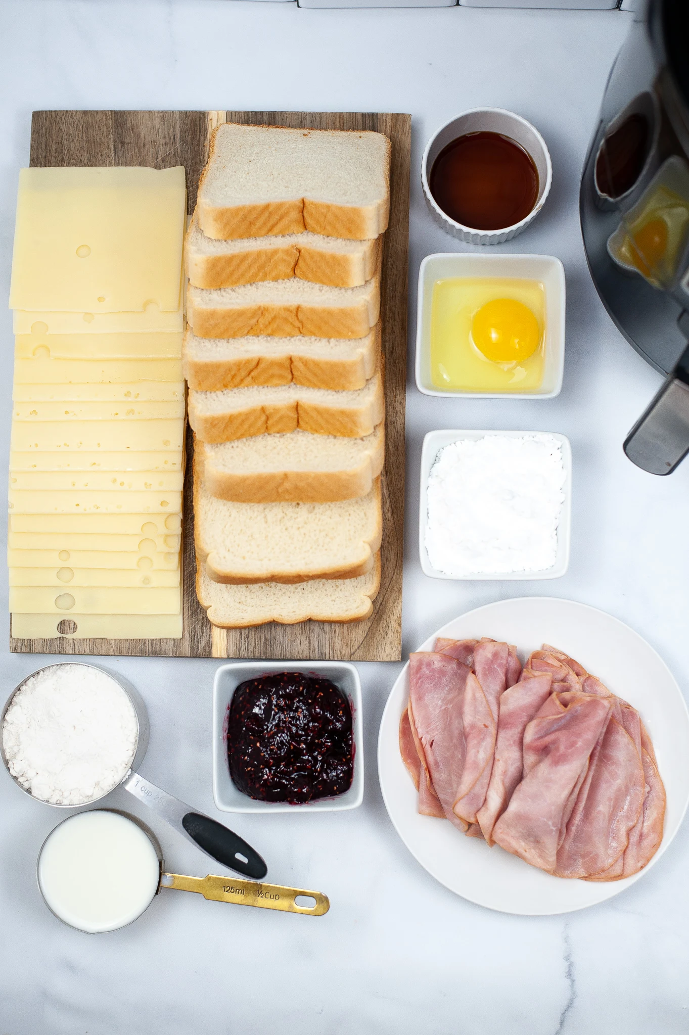 Air Fryer Monte Cristo