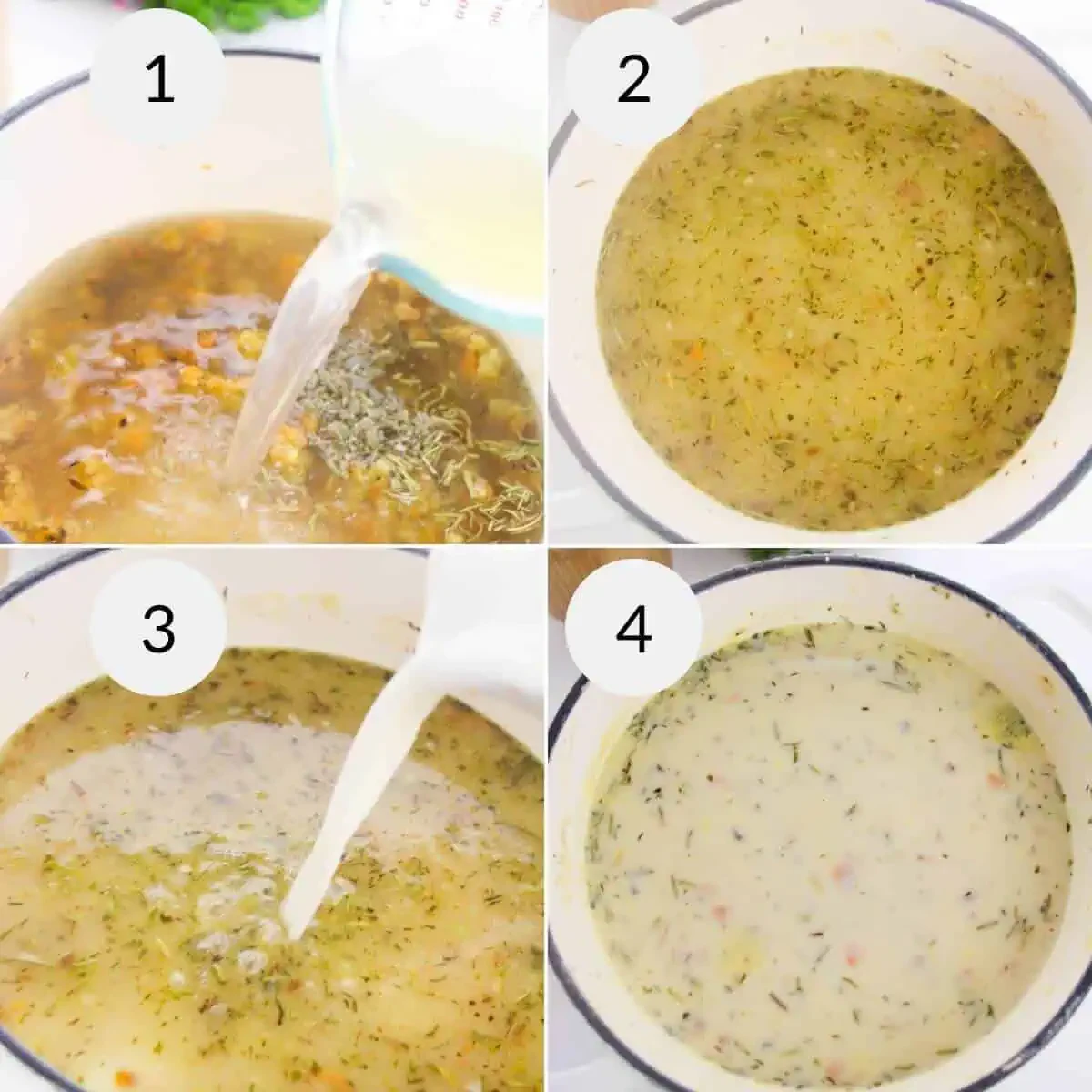 Creamy Chicken and Rice Soup