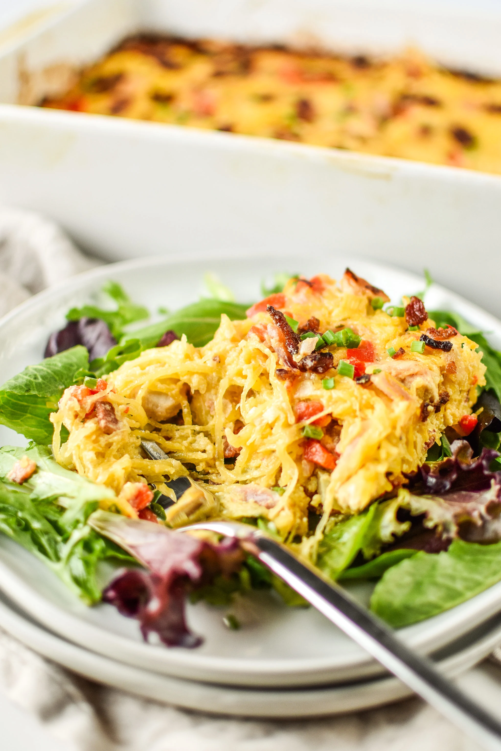 Whole30 Chicken Bacon Ranch Casserole