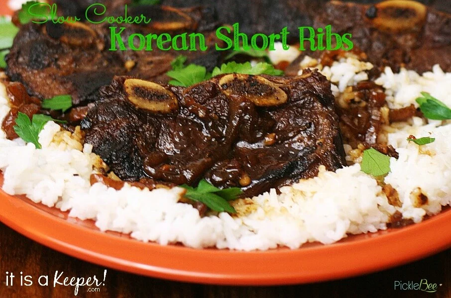 Slow Cooker Korean Short Ribs