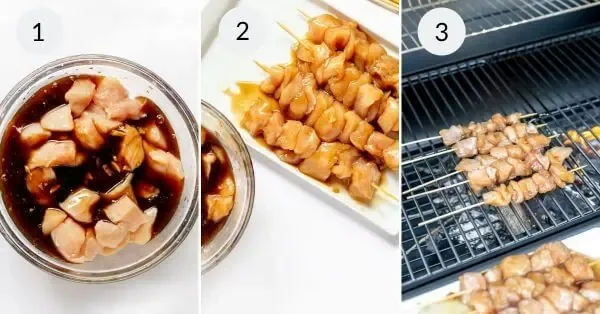 Teriyaki Chicken on a Stick