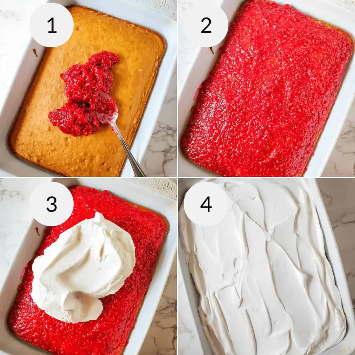 Vanilla Raspberry Cake