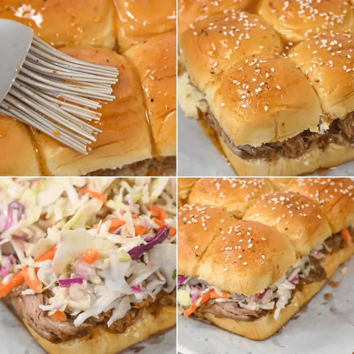 Shredded Pork Sliders