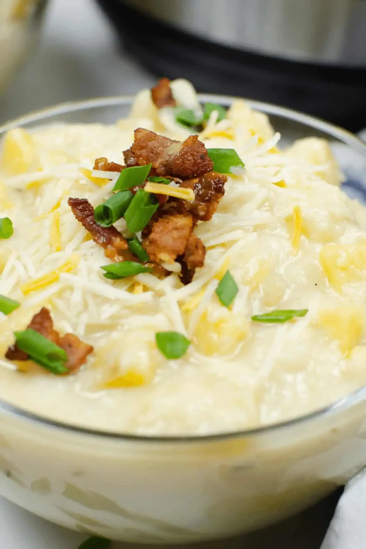 Instant Pot Loaded Potato Soup