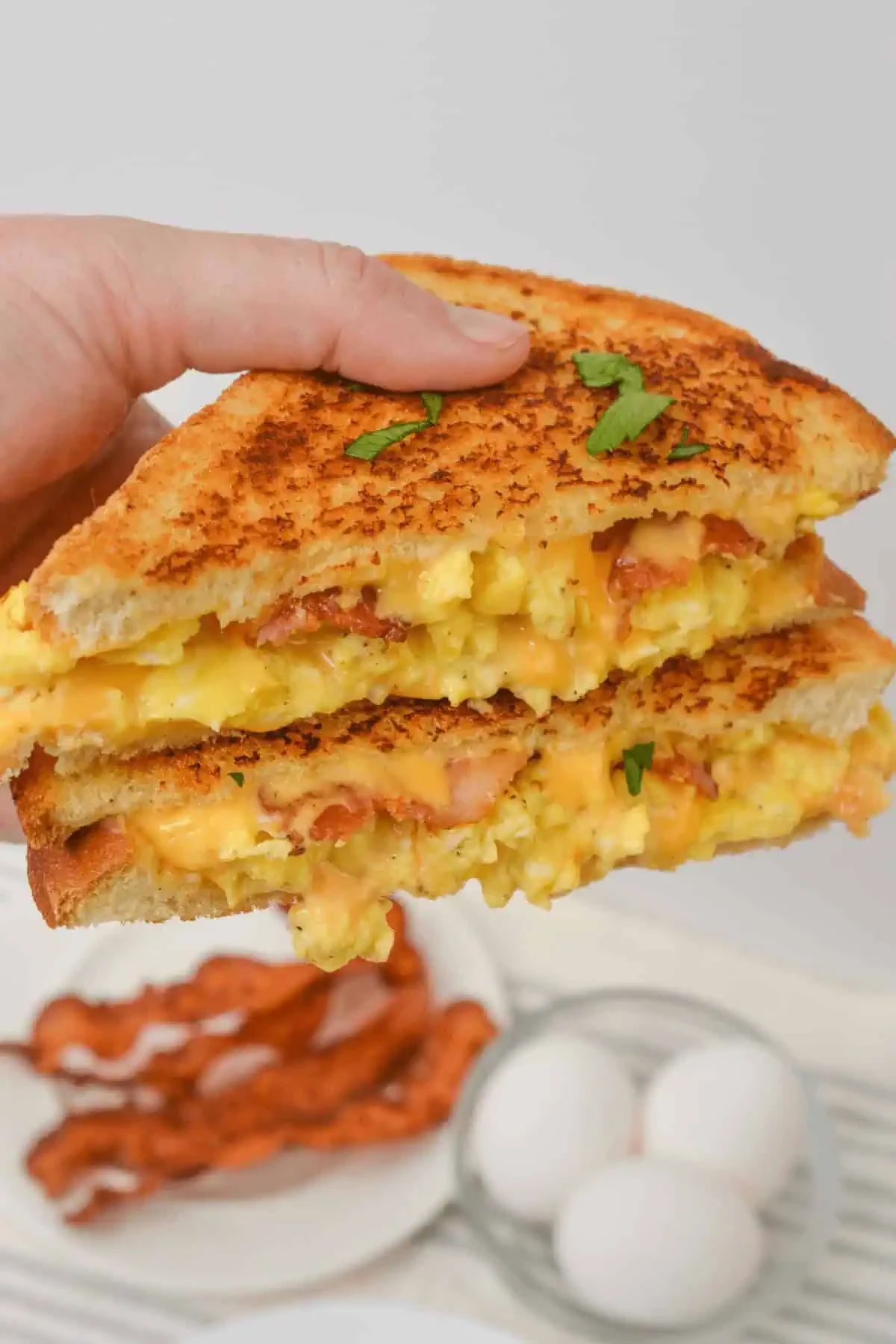 Bacon, Egg, and Grilled Cheese