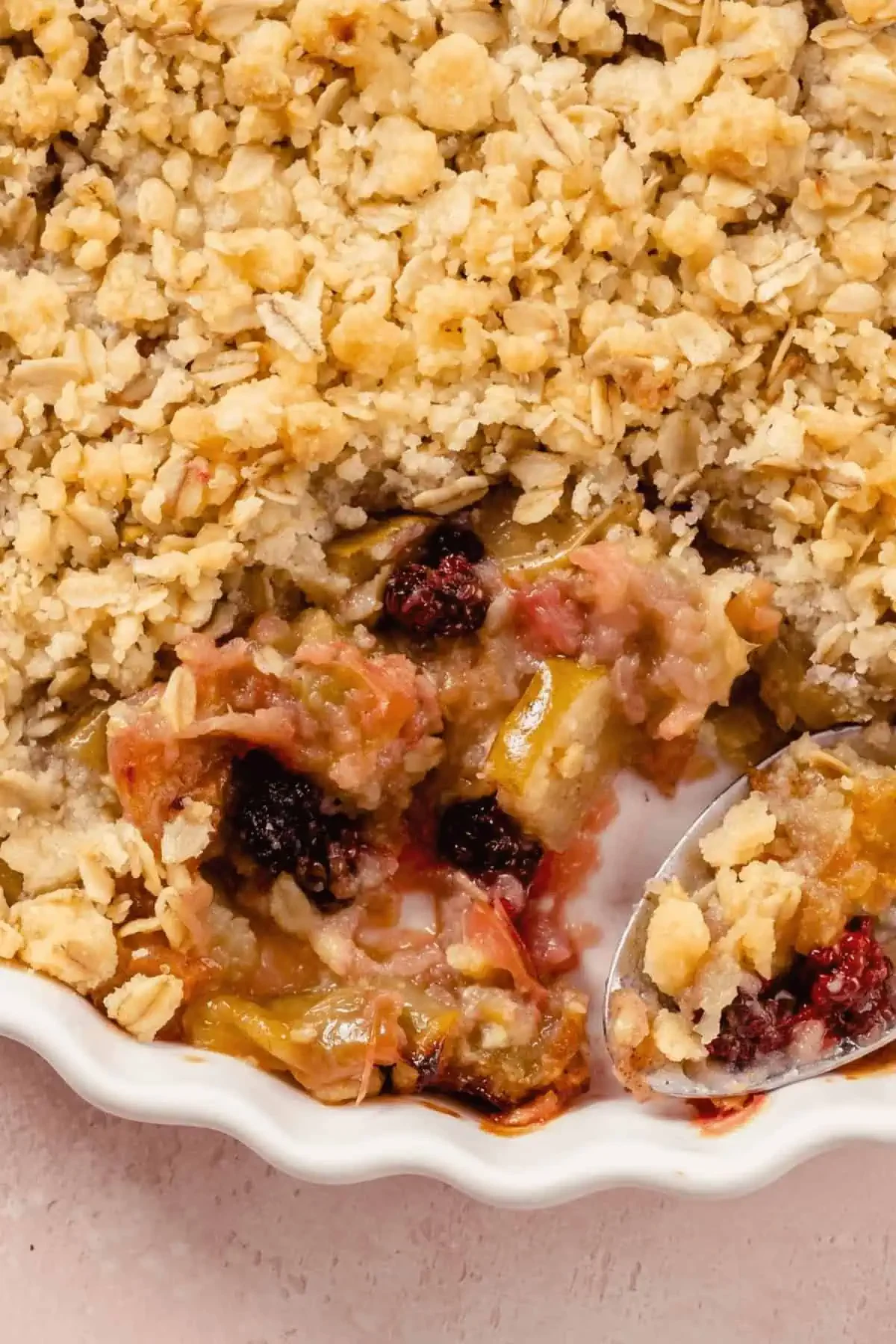 Apple Blueberry Crisp