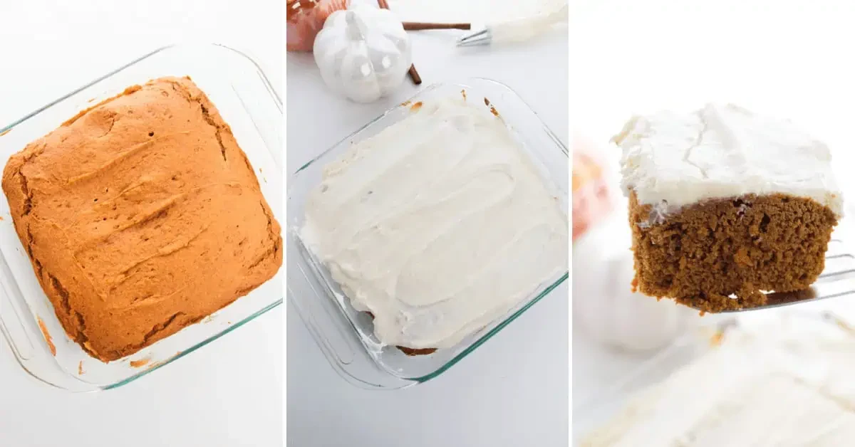 2 Ingredient Pumpkin Spice Cake