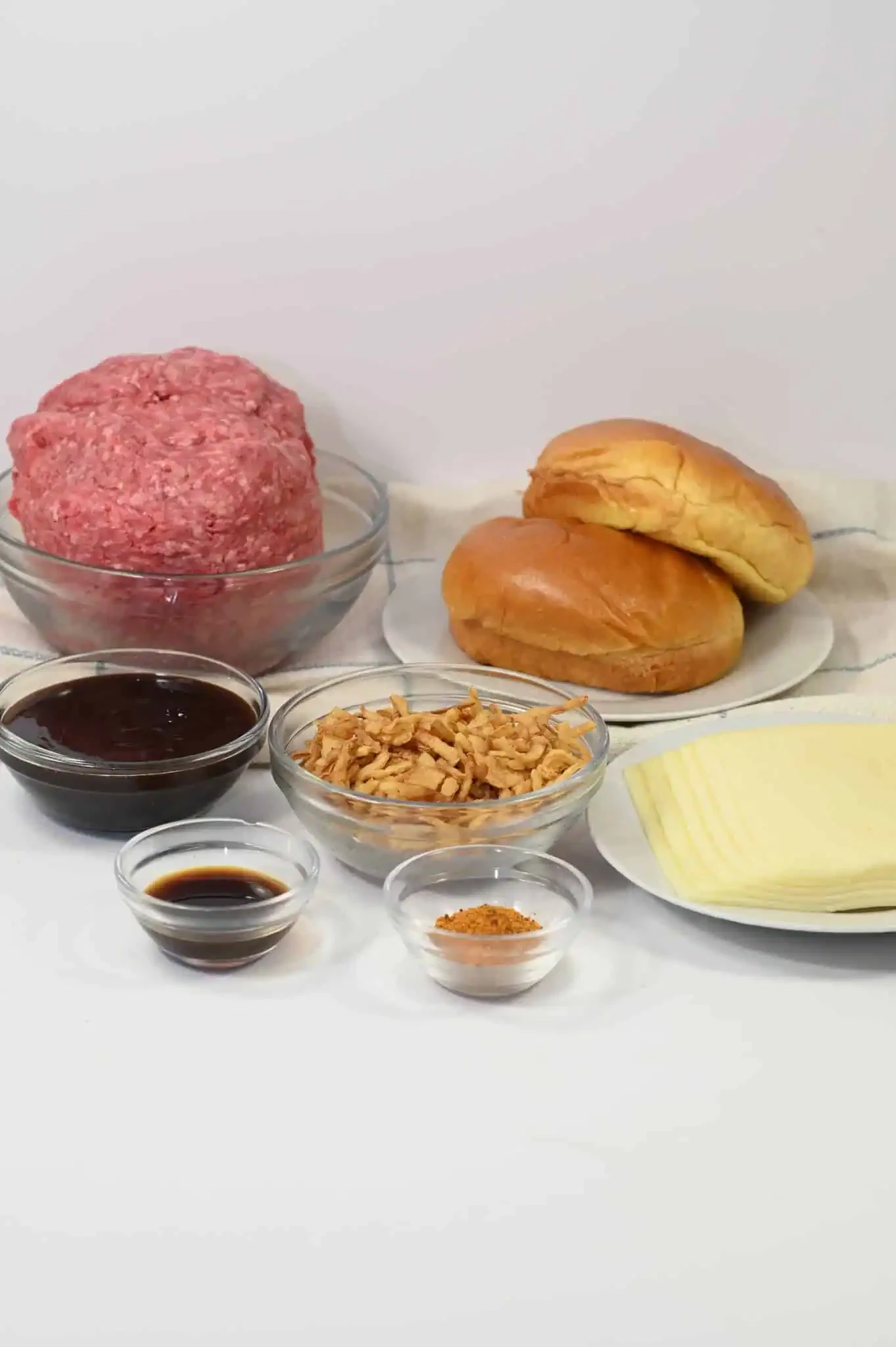 Bourbon Burger with Crispy Onions