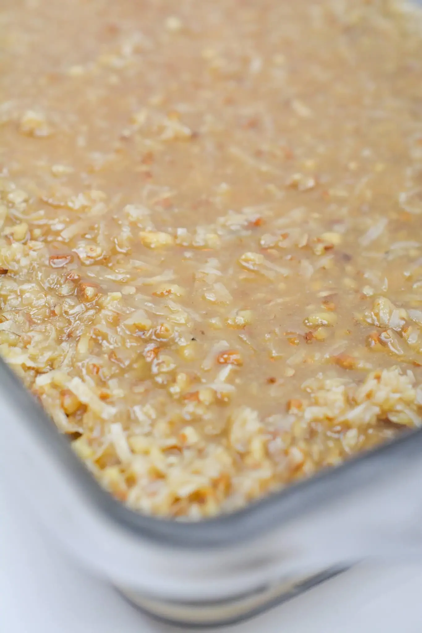 Vintage Oatmeal Cake with Coconut Frosting Recipe