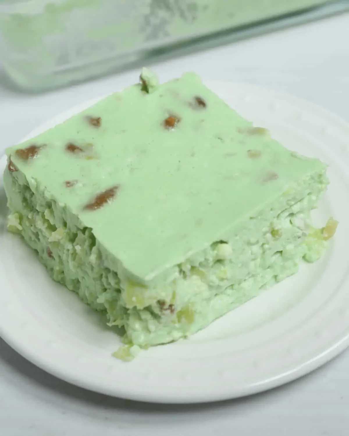 Vintage Lime Cottage Cheese Jello Salad