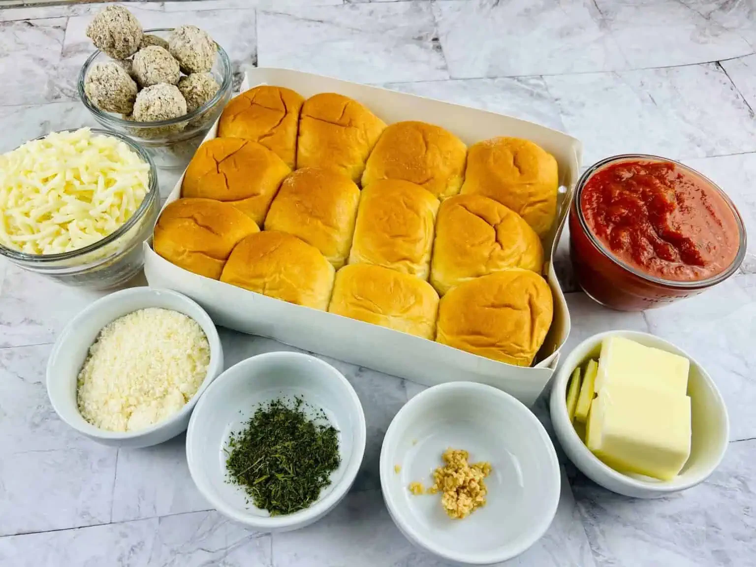Italian Meatball Sliders
