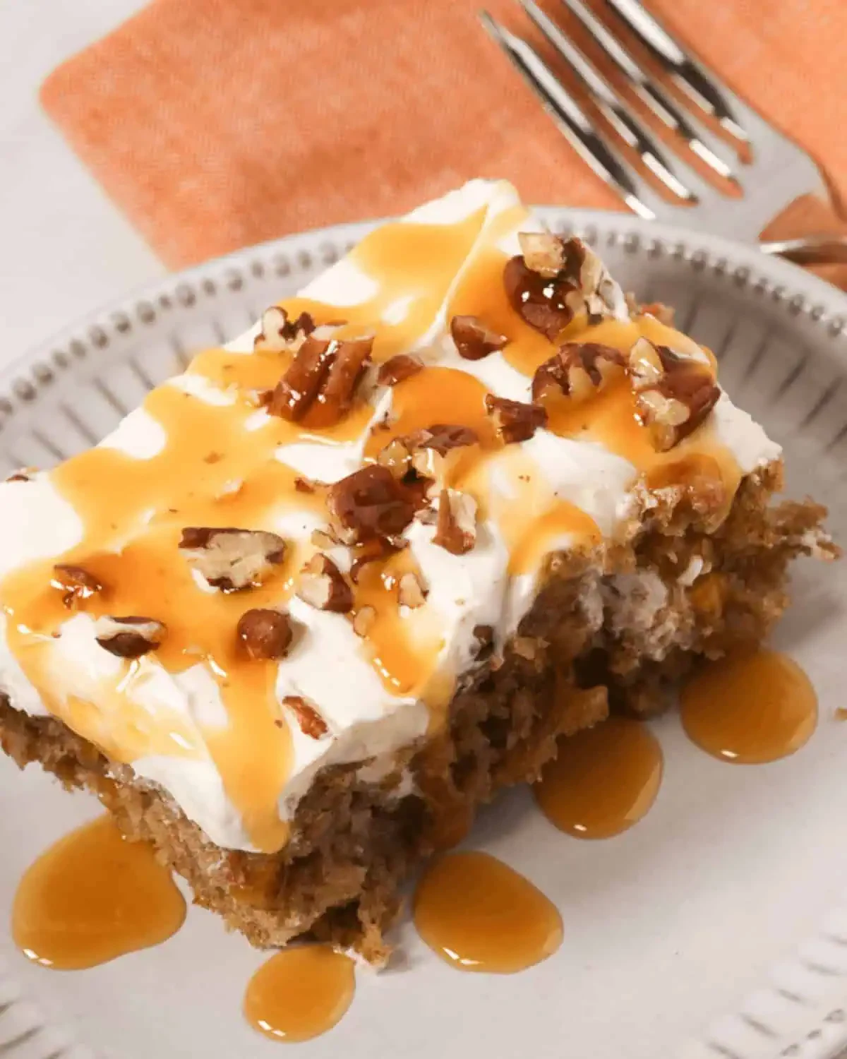 Carrot Poke Cake
