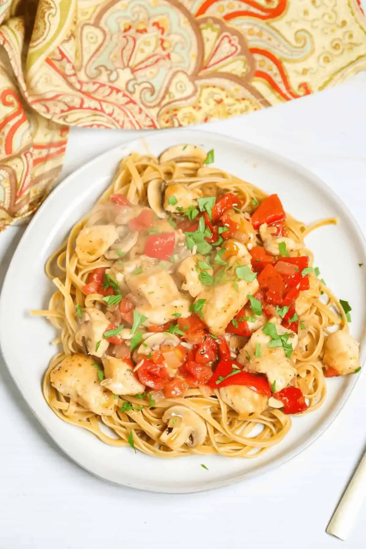 Easy Chicken Cacciatore