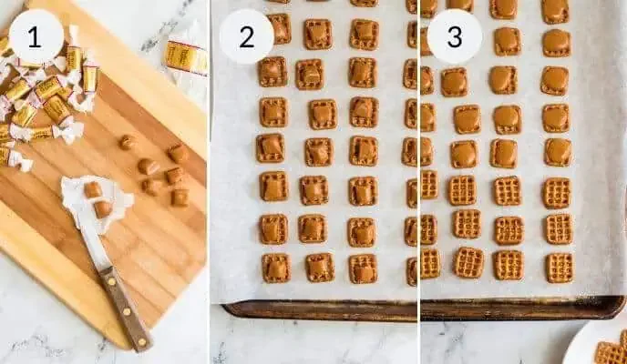 Patriotic Pretzels Covered with Chocolate