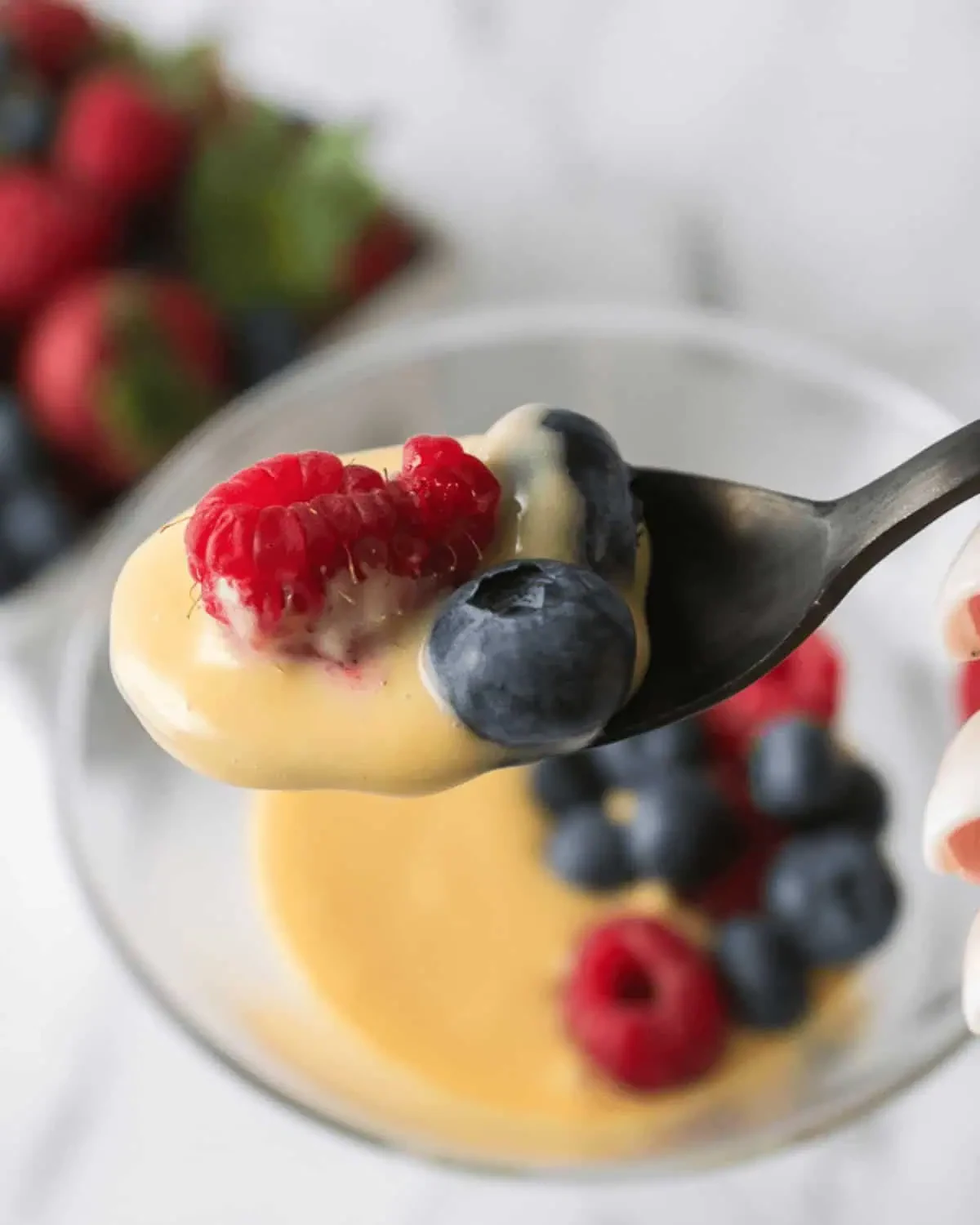 Berries and Cream (Copycat Ruth Chris Recipe)