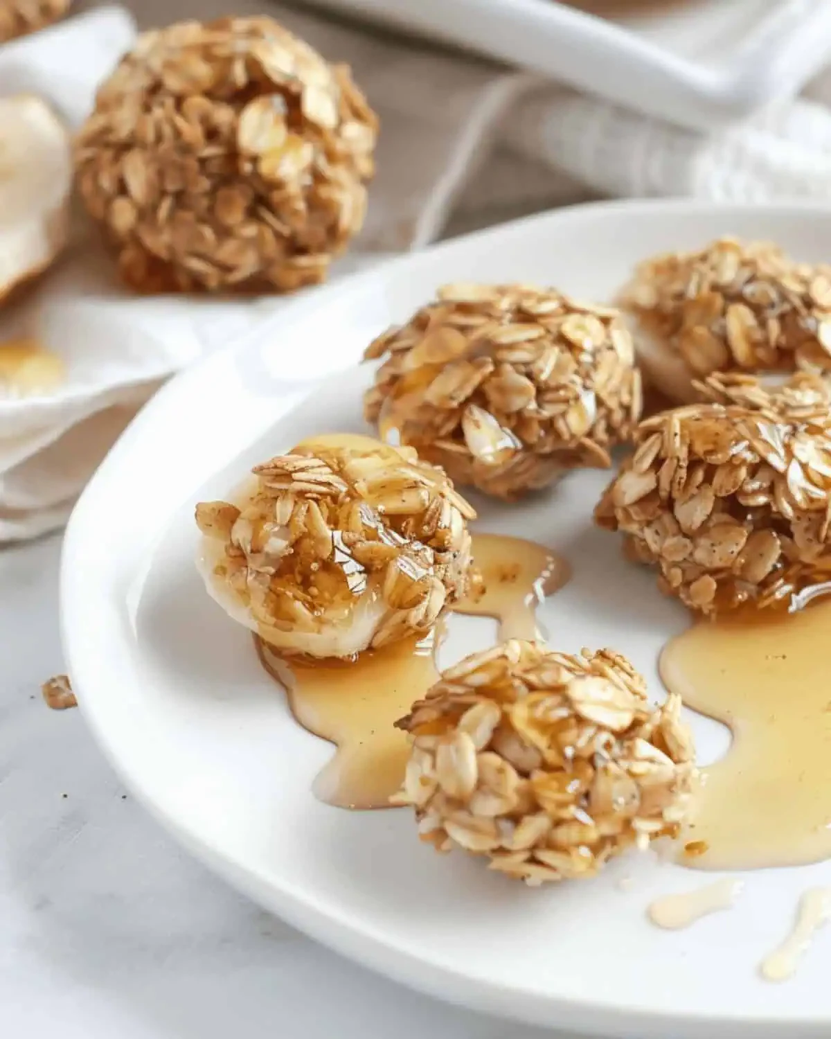 Granola Banana Bites