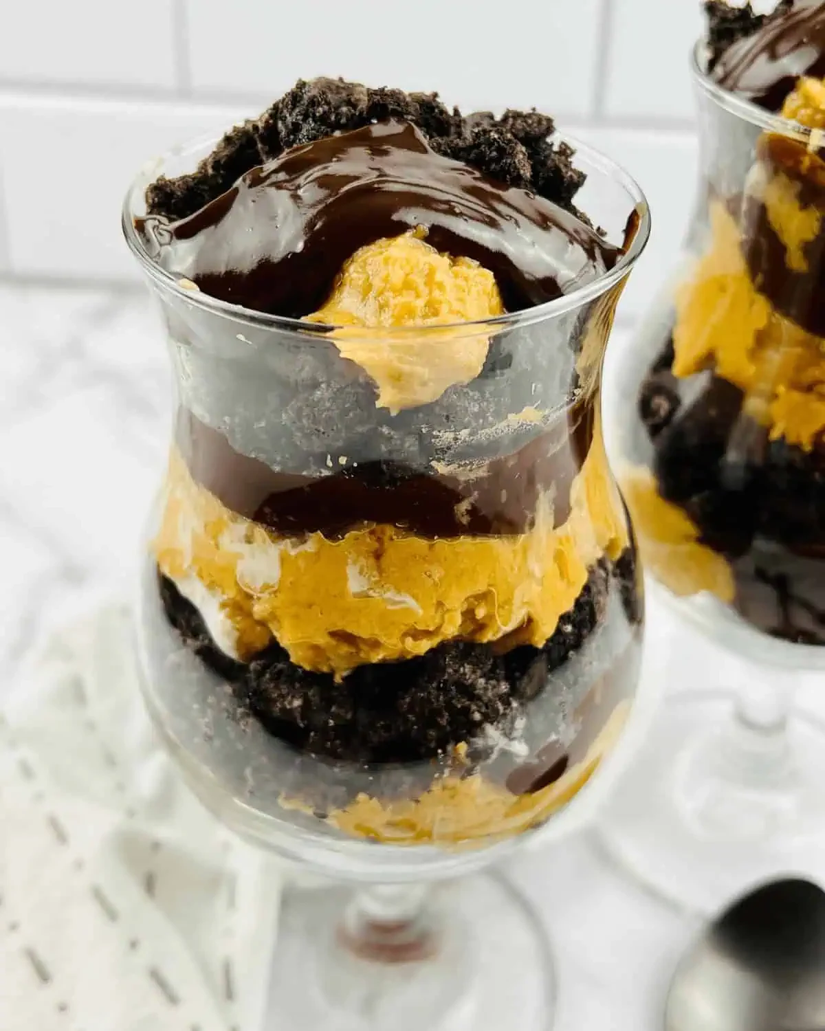 Peanut Butter Chocolate Parfait