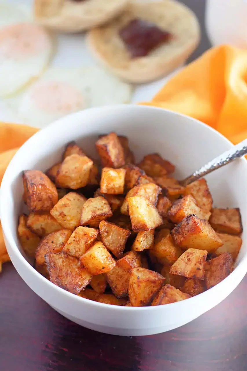 Crispy Air Fryer Breakfast Potatoes