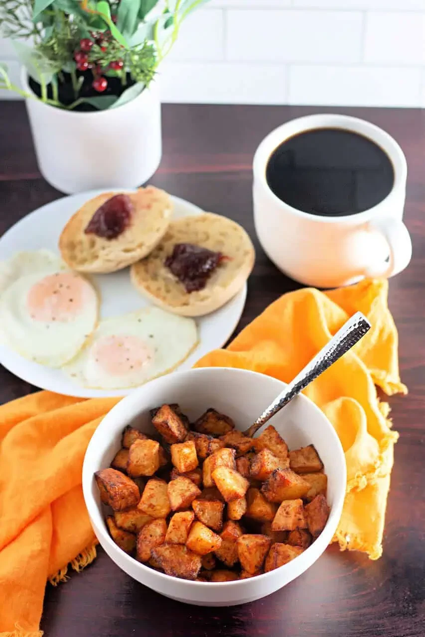 Crispy Air Fryer Breakfast Potatoes